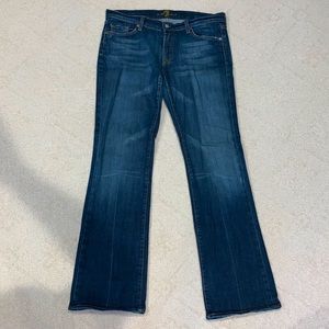 7 For All Mankind Dark Jeans
